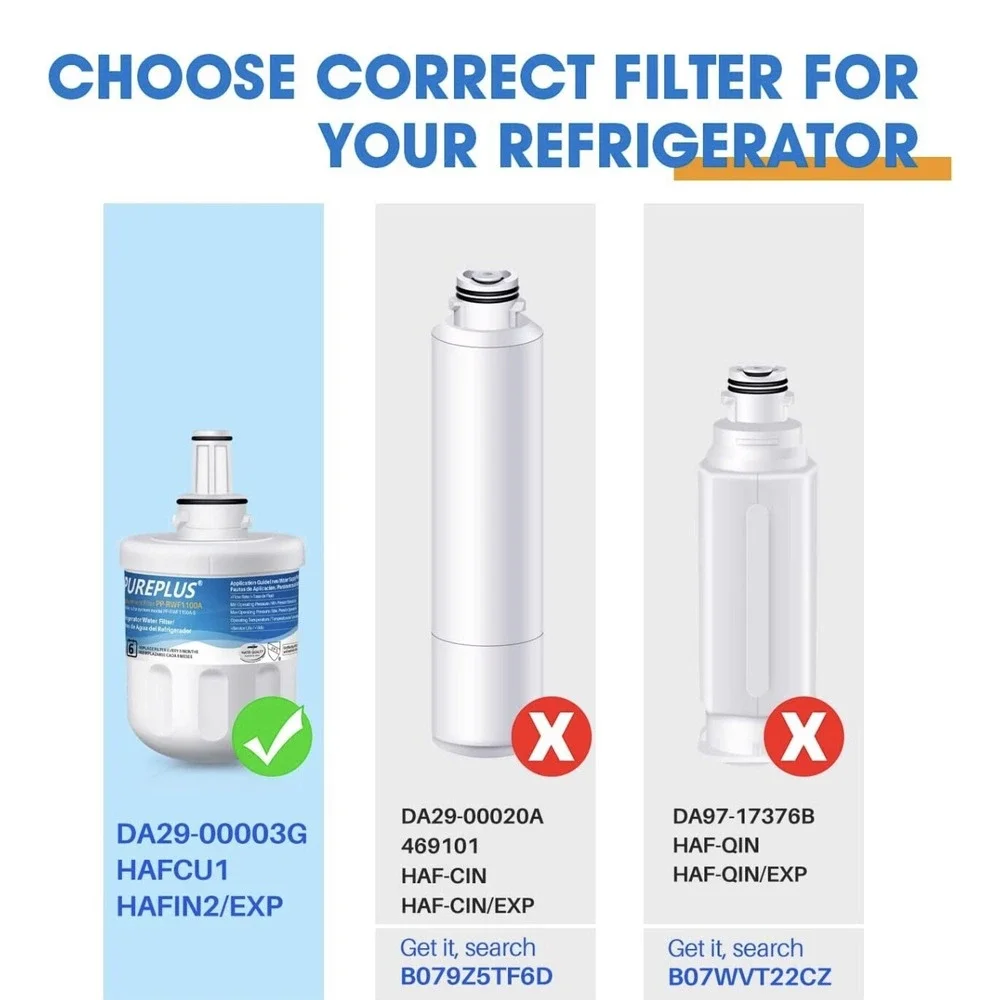 PUREPLUS DA29-00003G‎ Water Filter Replacement for Samsung